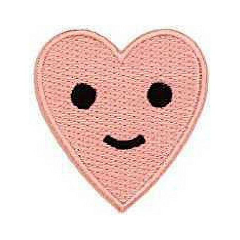 Ban.do Happy Heart Iron-on Patch 2″ Wide 