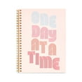 thumbnail image 1 of Ban.do Rough Draft Mini Spiral Notebook with Saying, 8.5" x 6.75" with Pockets and 160 Lined Pages, One Day at a Time, 1 of 3