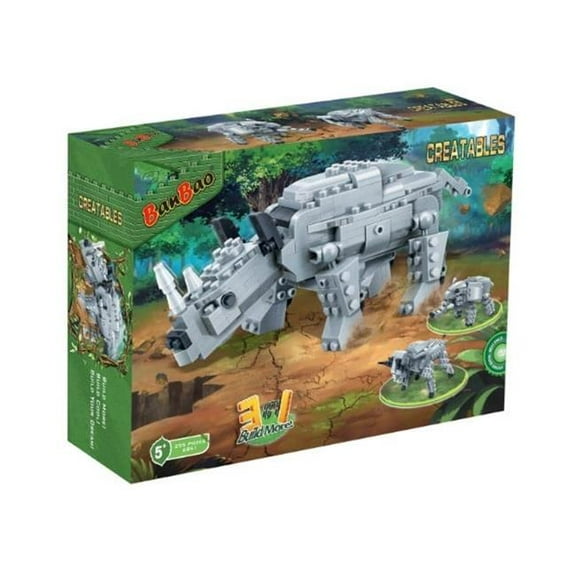 DDI 2361731 3-in-1 Safari Interlocking Block Sets - 295 Piece - Case of 16