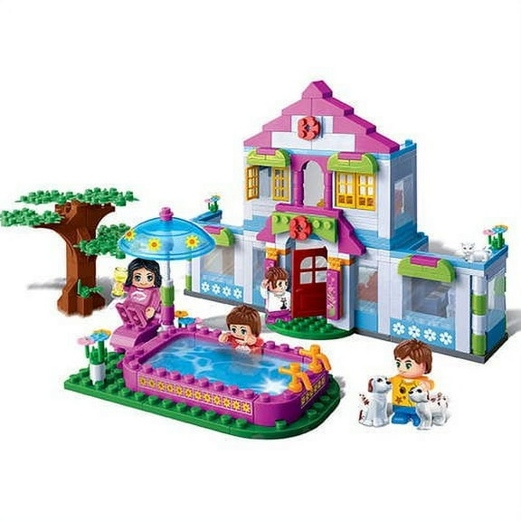 DDI 2361713 Dream House Building Block Sets - 405 Piece - Case of 6