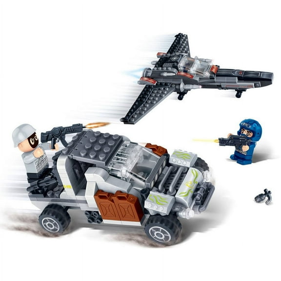 BanBao Mission Eagle Combat Truck & Plane Playset
