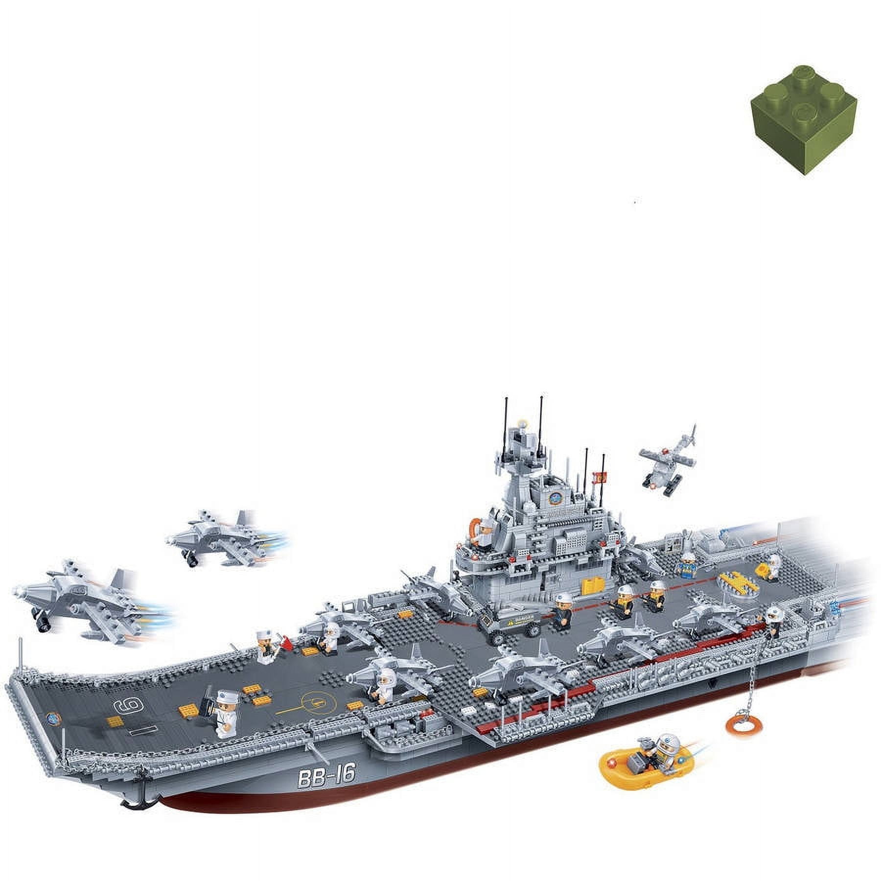 BanBao World Defense Marine Flag Ship 3,016-Piece Building Set