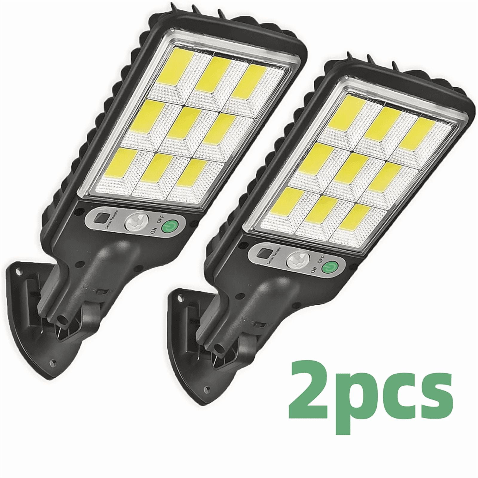 Motion Controlled Led Light BanBers Solar Outdoor Lamp 2-Pack Remote-controlled Solar Roadside ...