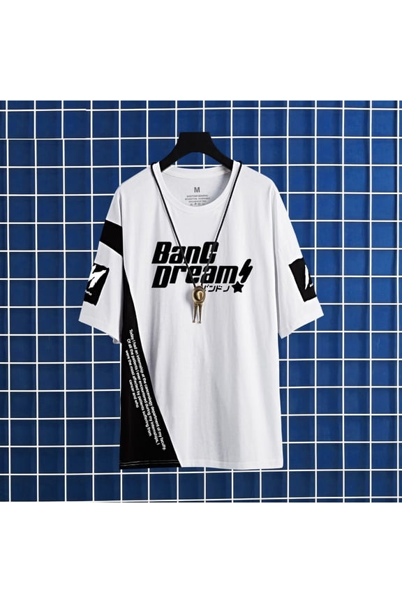 BanG Dream Merch 3D T-Shirt Men/Women Streetwear T-Shirt Shirt Short Sleeve