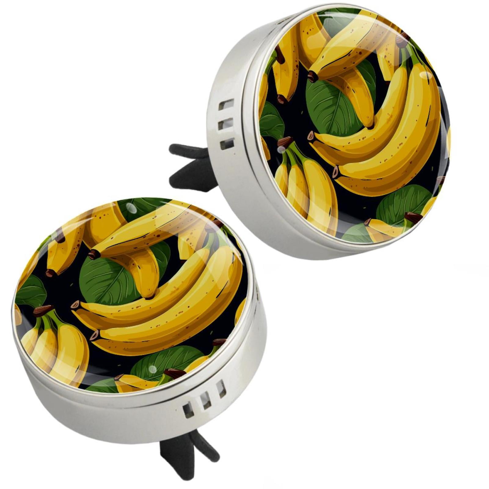 Banana Aromatherapy Car Diffusers for Essential Oils Car Vent Clip Air