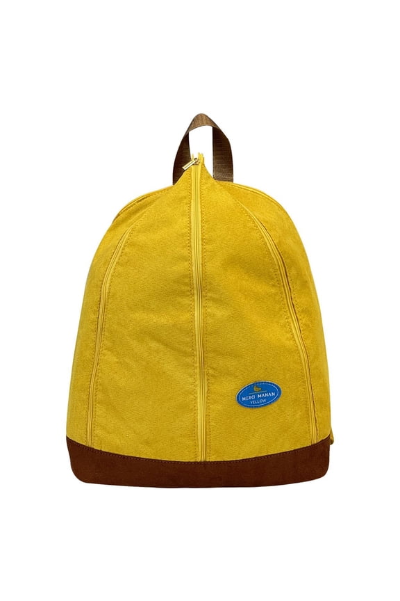Banana Backpack 33cm Mini Backpack Purse Polyester Unique Peel-Apart Design Lightweight for Travel Daily Use