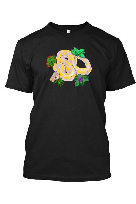 Banana Ball Python 68 T-Shirt Made in the USA Size S to 5XL