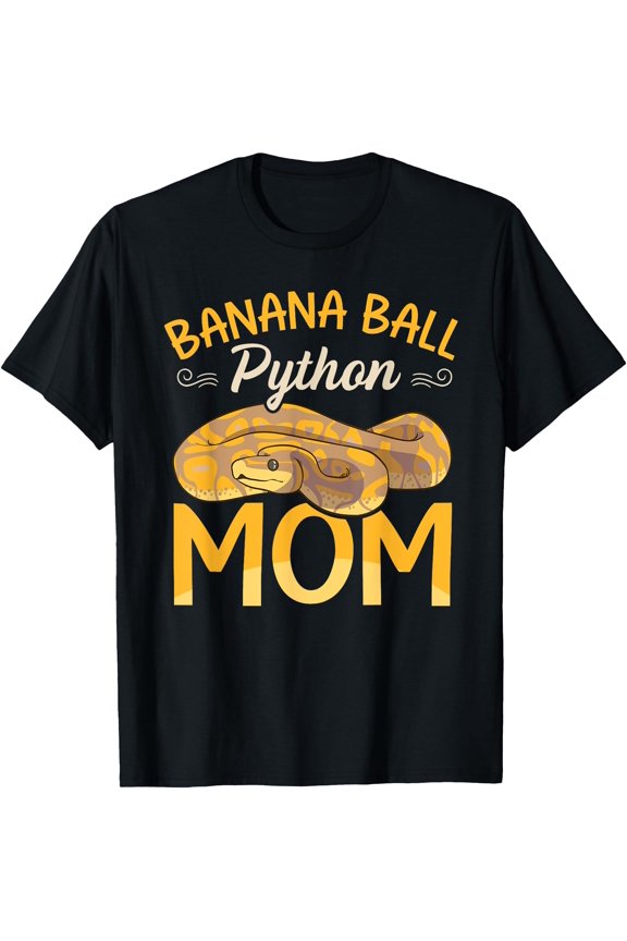 Banana Ball Python Mom Snake Funny Ball Python T-Shirt, Unisex T-Shirt