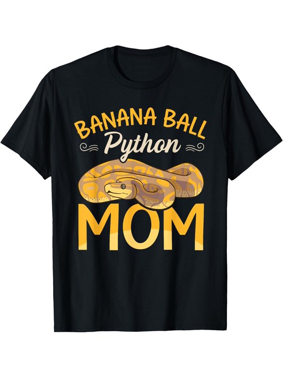 Banana Ball Python Mom Snake Funny Ball Python T-Shirt, Unisex T-Shirt