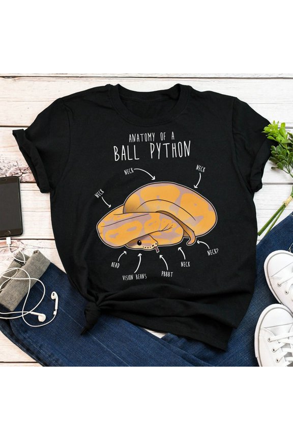 Banana Ball Python Reptile Snake Lover Gift Graphic Animal Tshirt,for men and women up to 5XL