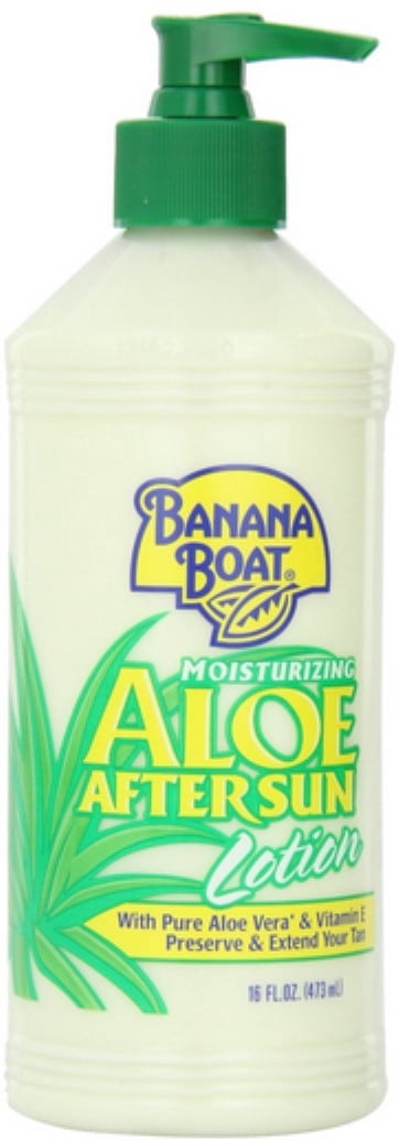 Banana Boat Aloe After Sun Lotion 16 oz (Pack of 2)