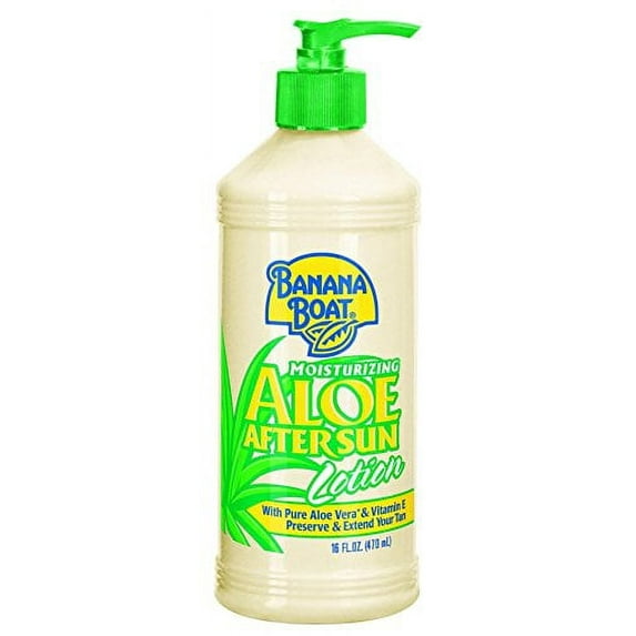 Banana Boat Aloe Vera Sun Burn Relief Sun Care After Sun Lotion (Pack of 14)