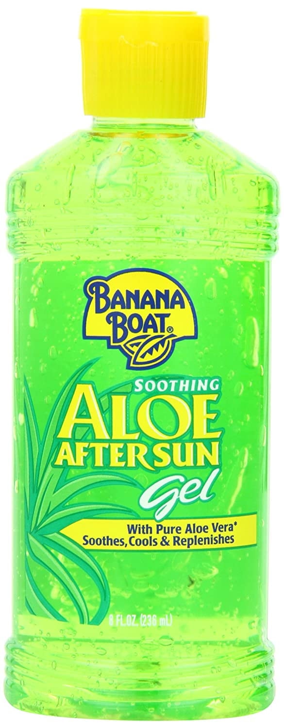 Banana Boat Burn Relief Soothing Aloe after Sun Gel, 8 oz