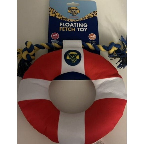 Banana Boat For Dogs Floating Fetch Toy