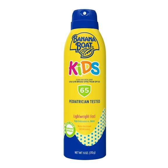 Banana Boat Kids Sunscreen Spray SPF 65, 6oz