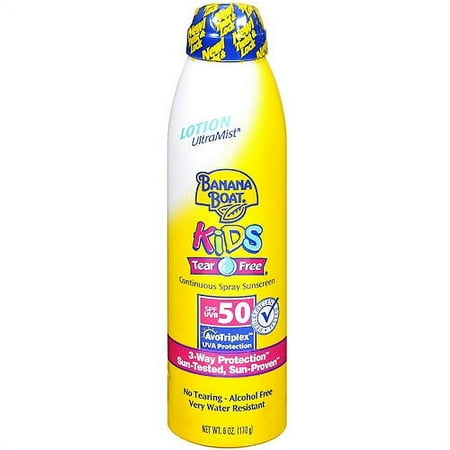 Banana Boat Kids UltraMist Kids Tear Free Sunscreen - SPF 50 - 6 Oz