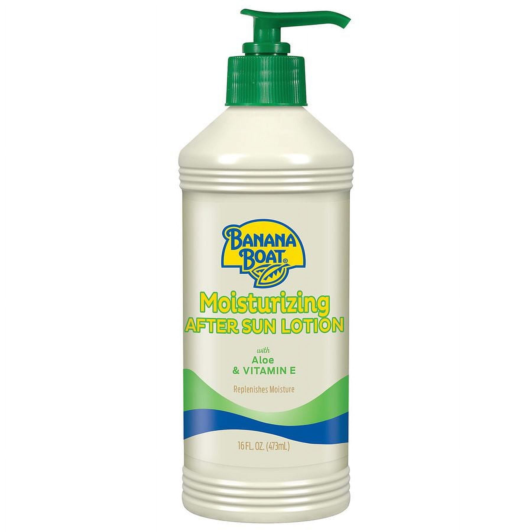 Banana Boat Moisturizing Aloe After Sun Pump Lotion 16.0 fl oz Pack of 3