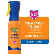 Banana Boat Sport 360 Coverage SPF 50 Sunscreen Mist, Refillable Adult Sunscreen Spray, 5.5 fl oz
