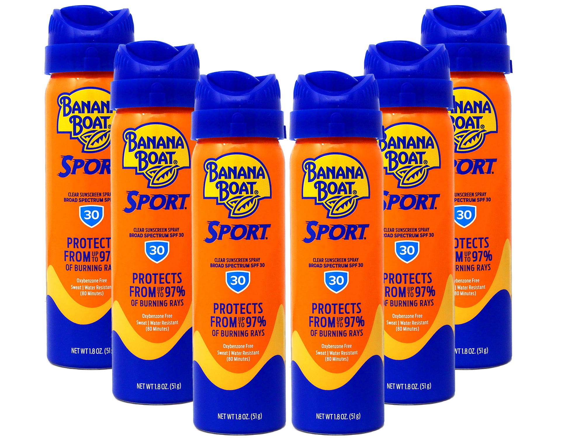 Banana Boat Sport Performance Cool Zone Continuous Sunscreen Spray