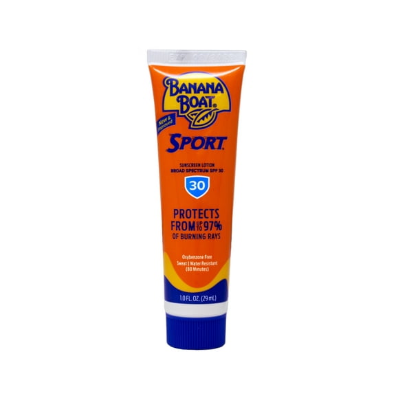 Banana Boat Sport Performance Sunscreen Lotion 30 Spf 1 oz
