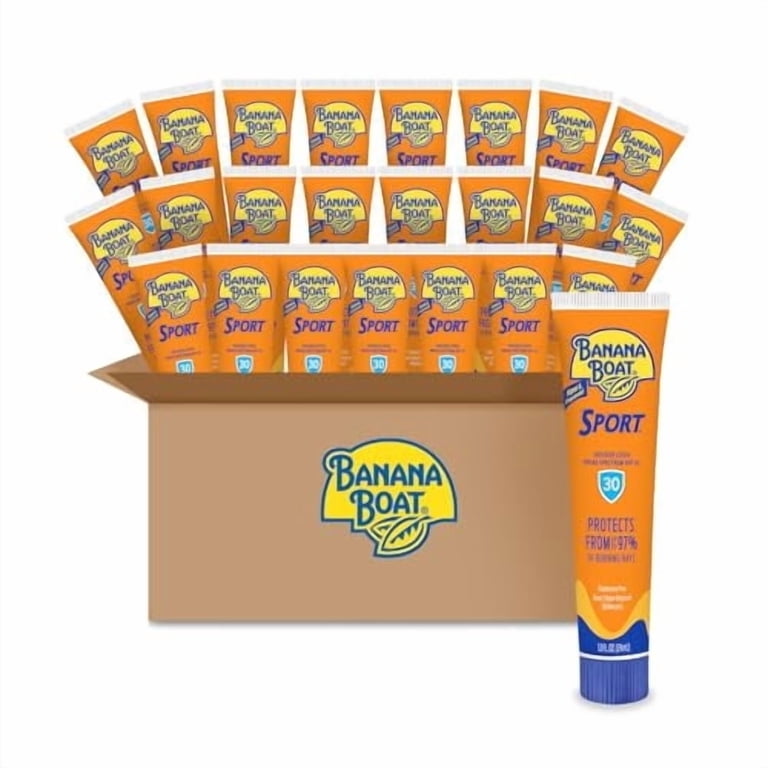 Banana Boat, Sport Ultra Sunscreen Lotion, 1 oz, SPF 30 Pack of 24