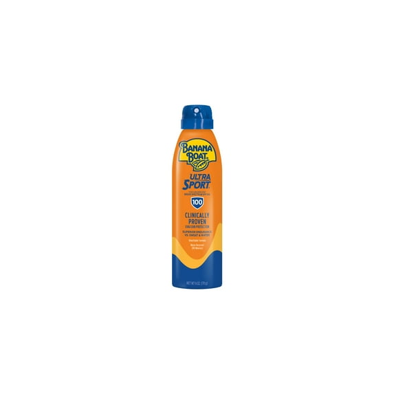 Banana Boat Sport Ultra SPF 100 Sunscreen Spray 6 oz (Pack of 3)