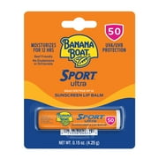 Banana Boat Sport Ultra Sunscreen Lip Balm SPF 50, 0.15oz