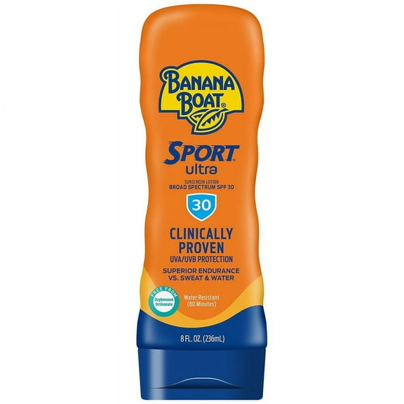 Banana Boat Sport Ultra Sunscreen Lotion SPF 30 8.0 fl oz Pack of 2