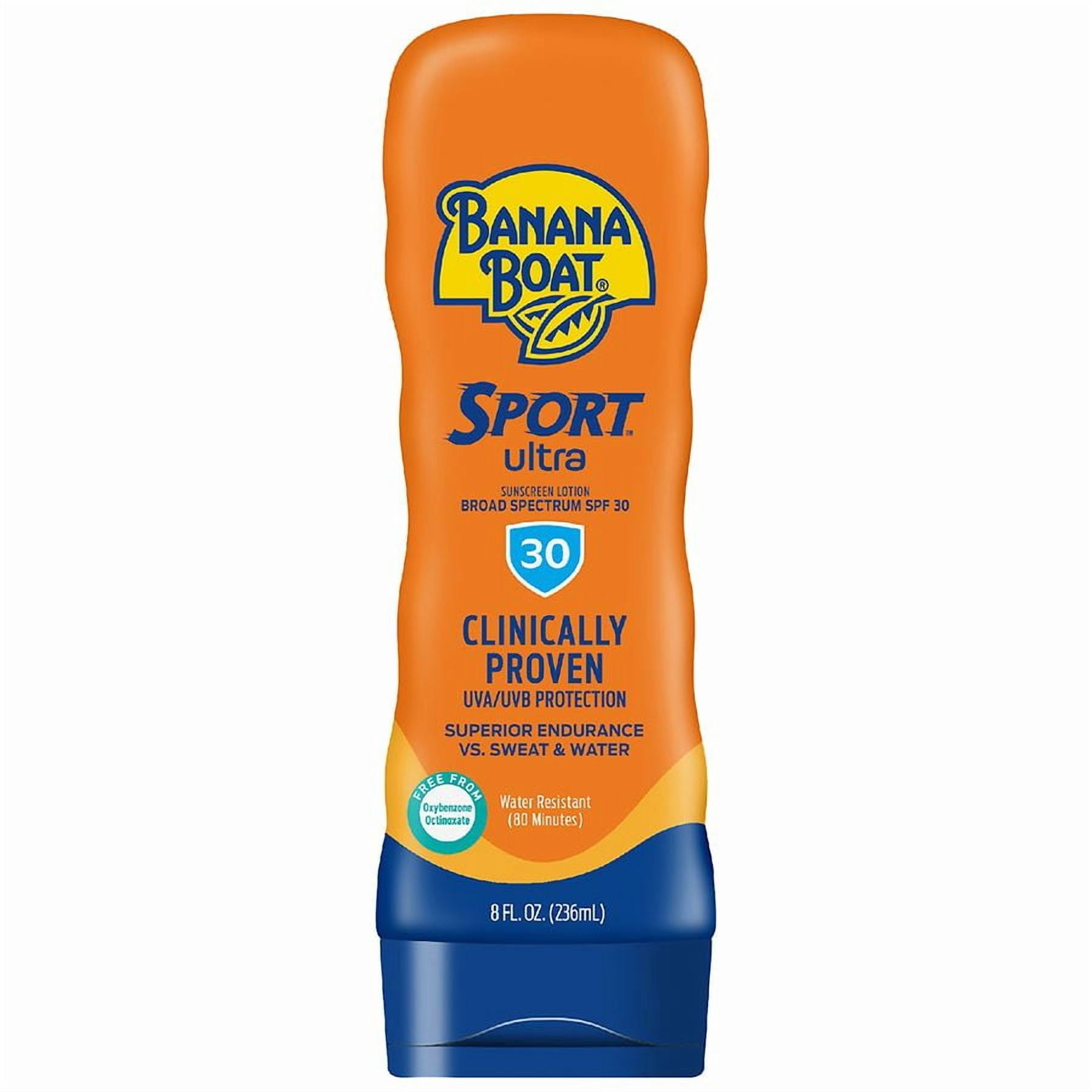 Banana Boat Sport Ultra Sunscreen Lotion SPF 30 8.0 fl oz Pack of 3