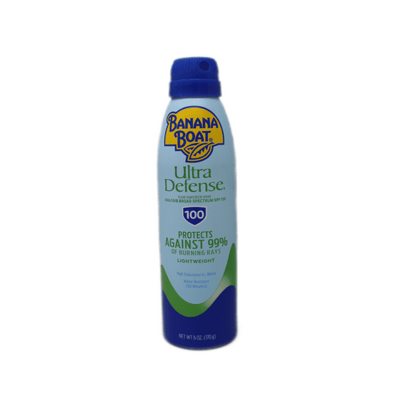 Banana Boat Ultra Defense SPF 100 Sunscreen Spray ULTRAMIST, Each