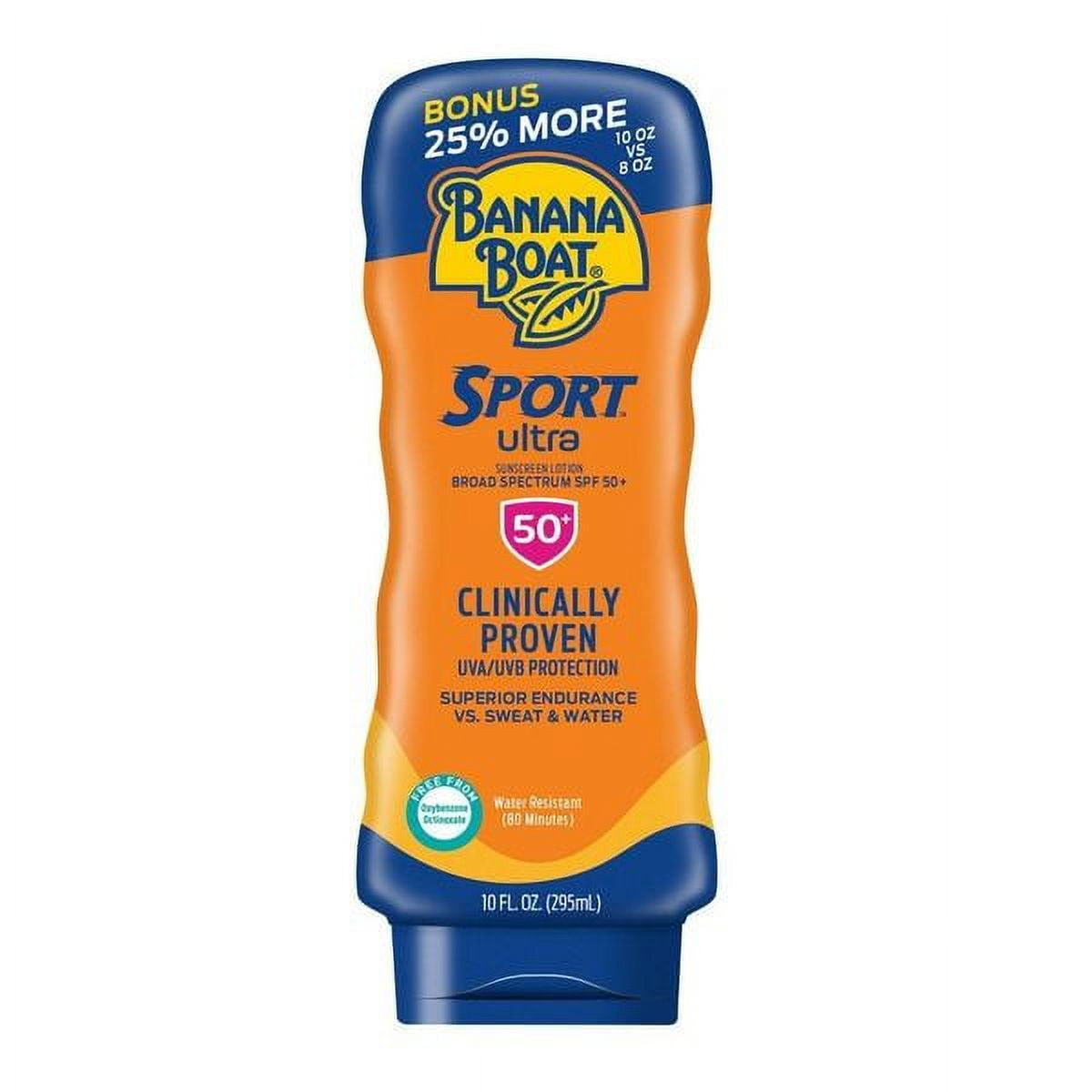 Banana Boat Ultra Sport Sunscreen Lotion Bonus Size SPF 50+, EXP 02/