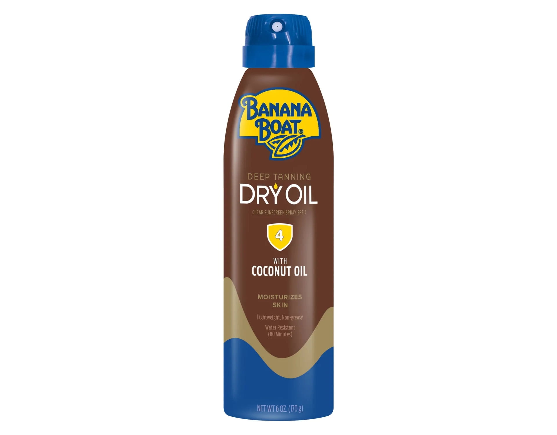 Banana Boat UltraMist Deep Tanning Dry Oil - SPF 4 - 6oz (Pack of 1 ...