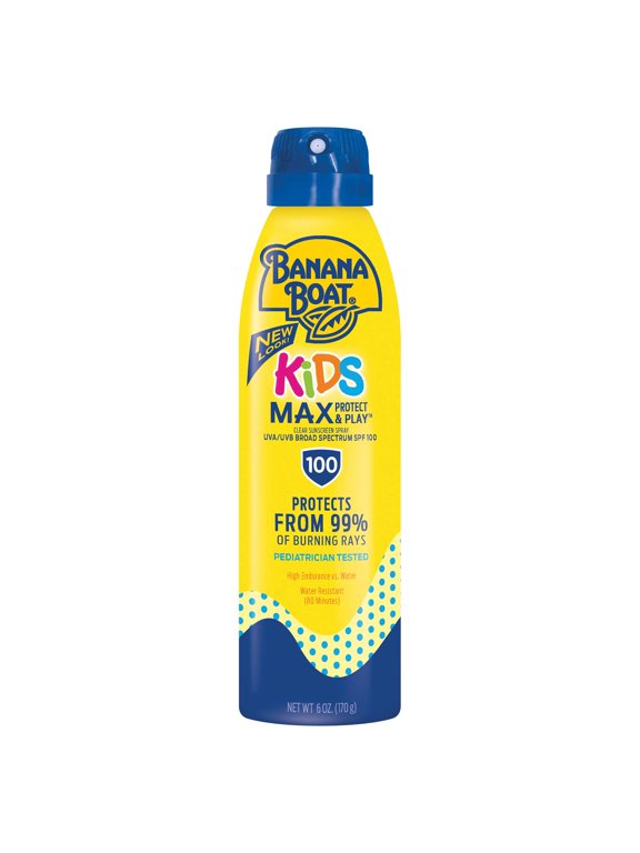 UltraMist Kids MAX Protect & Play Clear Spray Sunscreen SPF 100: 6 OZ