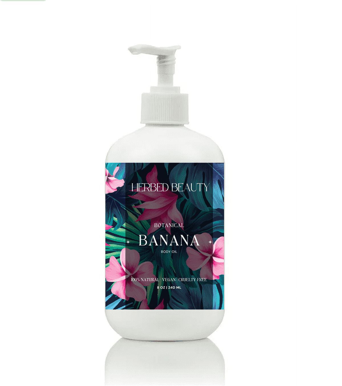 Banana Body Oil Vegan Body Oil for Dry Skin Natural, PlantBased