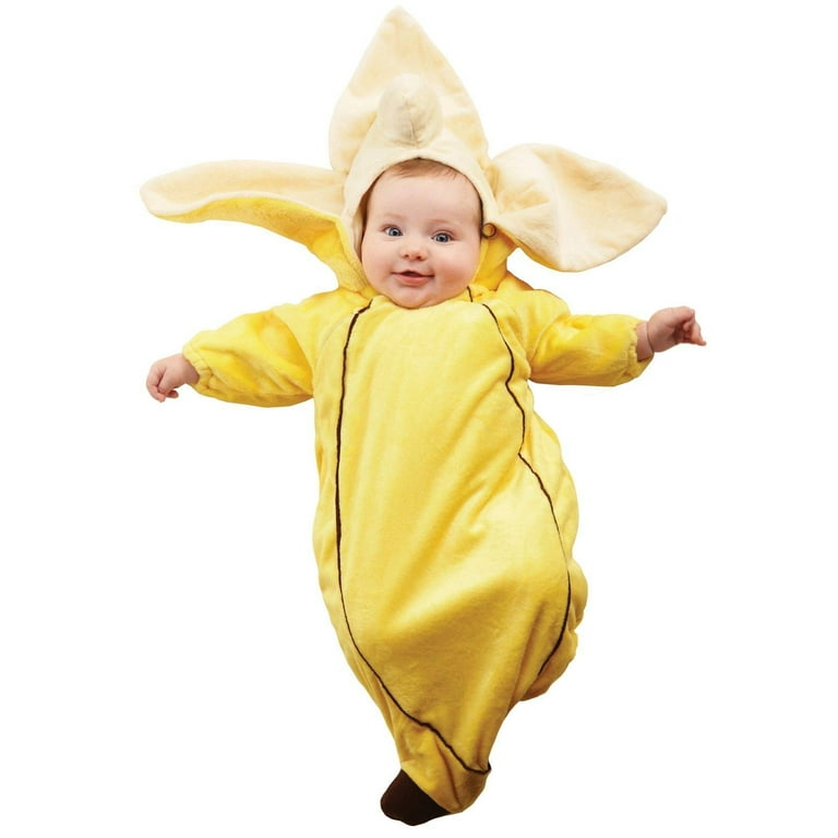 Banana Bunting Infant Halloween Costume Size 0 6 Months Walmart