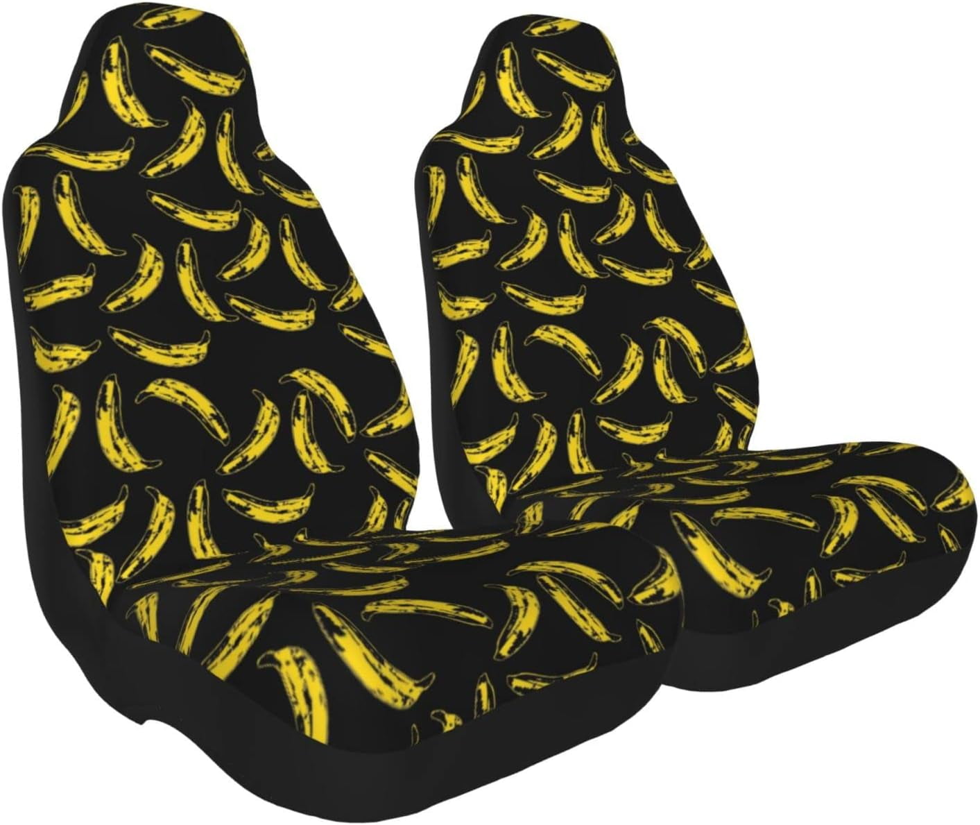 Banana Car Seat Covers Breathable Vehicle Front Bucket Seat Protector