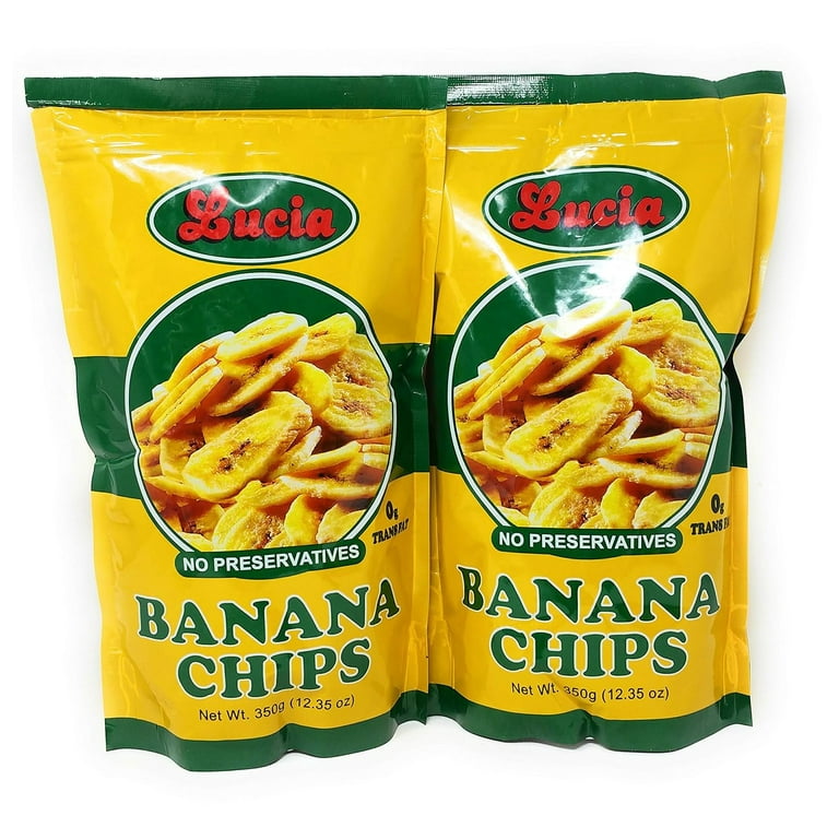 Banana Chips 350g, 2 Pack Banana Chips 350g, 2 Pack