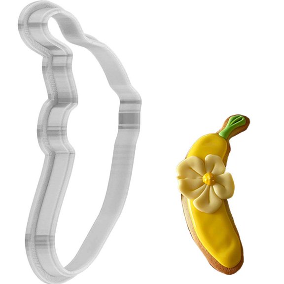 Banana Cookie Cutter 4 Inch Made in USA by WONDERTORY