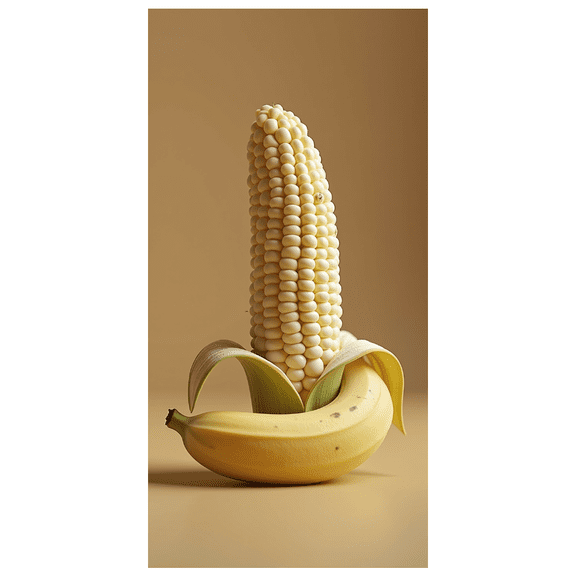 Banana Corn Themed Backdrop Banner Decor Party Supplies for Photography Props Decorations Background for Food Themed Parties Farmhouse Parties and Harvest Celebrations