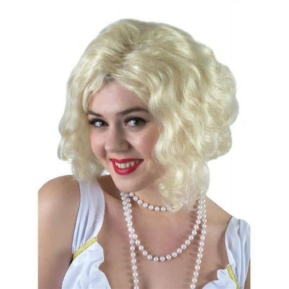 Banana Costumes A-04-001-001 Classic Marilyn Wig, Blonde