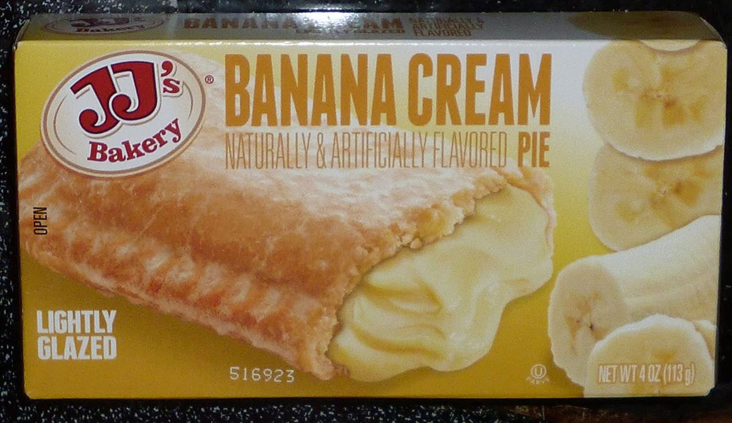 Banana Cream Pie Snack Pies, Individual Dessert, Baked, NutFree