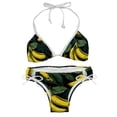 thumbnail image 1 of Banana Detachable Sponge Adjustable Strap Bikini Set Two-Pack Swimsuit Suit Beach Pool Party, 1 of 6
