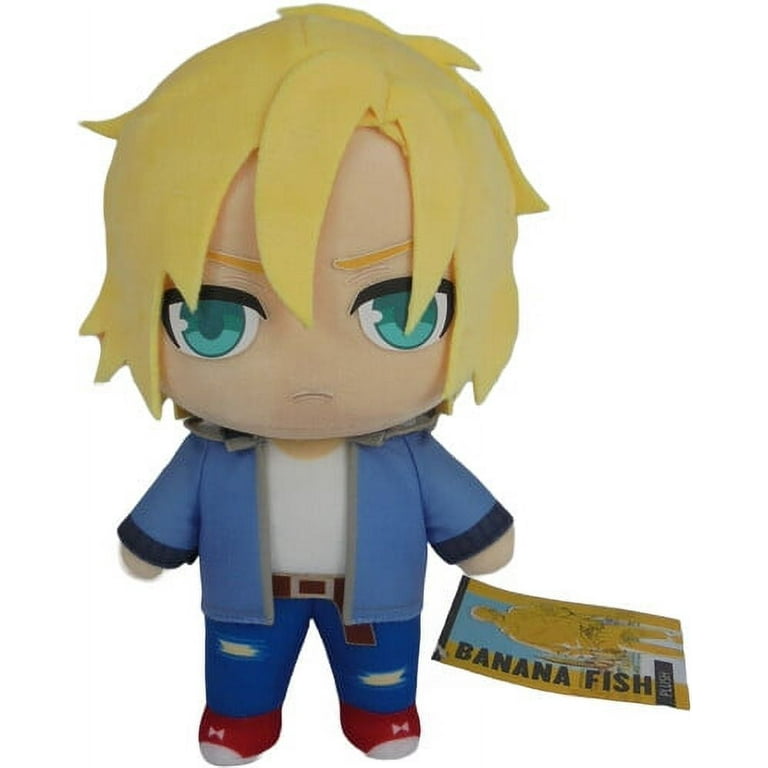 Banana Fish Ash Plush 8 In H, Great Eastern, Gifts - Walmart.com