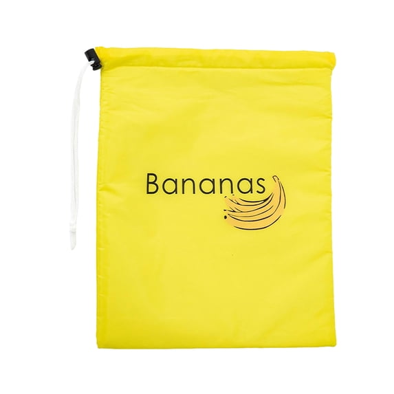 Banana Freshkeeping Bag Reusable Drawstring Mesh Storage for Fruits Vegetables Grocery Breathable Produce