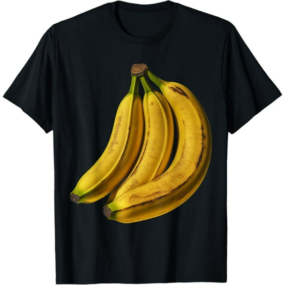 Banana Fruit Artwork Graphic Motif Banana T-Shirt