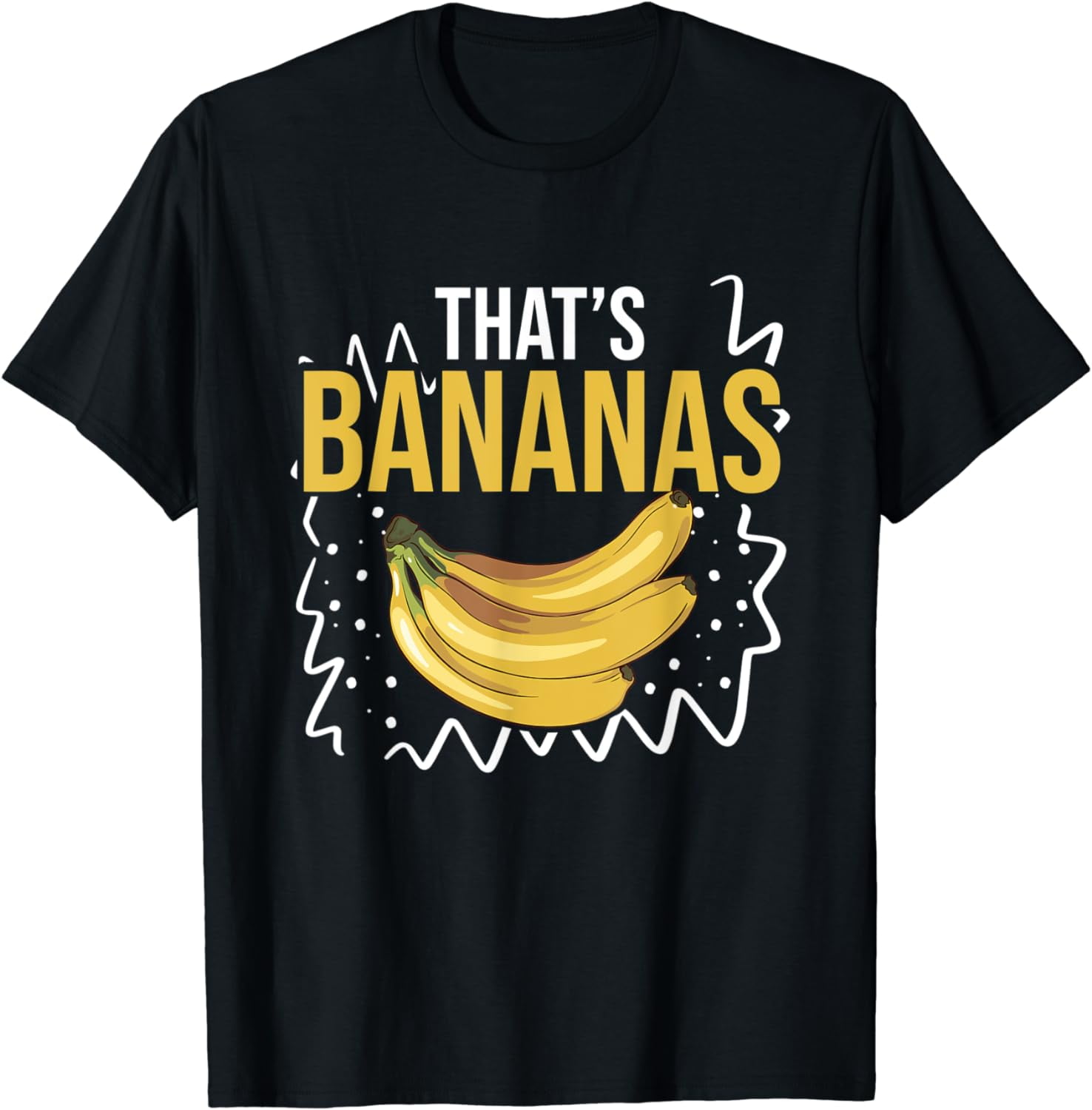 Bananas T-Shirt White - Lisa Todd