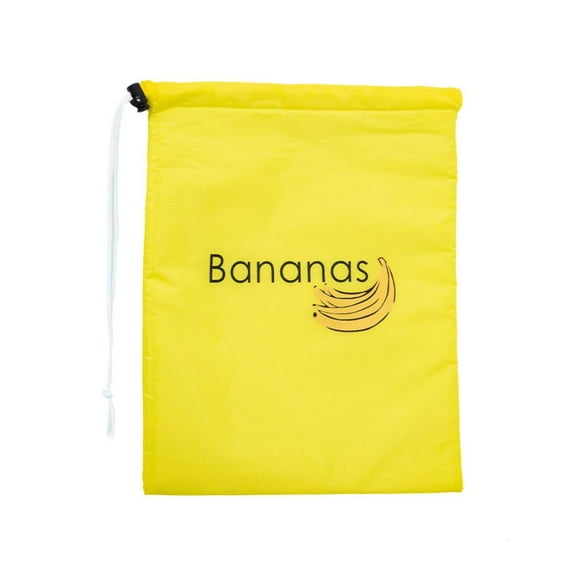 Banana Fruit Vegetables Storage Bag Reusable Stay Fresh Drawstrings G7U0