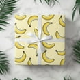 thumbnail image 1 of Banana Gift Wrap, Fun Tropical Wrapping Paper, Cartoon Bananas Novelty Print Packaging, Vibrant Yellow Banana Print Wrapping Paper, Christmas Gift for Friends Mom Dad Sister Brother Cowoker, 1 of 5