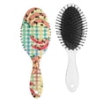 thumbnail image 1 of Banana Hair Brush, Funny Tropical Banana Pattern Detangling Hair Brush, Soft Bristle Paddle Brush, Comfortable Grip, Cute Kawaii Fruit Design, 1 of 6