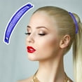 thumbnail image 1 of Banana Hair Clip Comb - Fishtail Ponytail Hair Accessory, Retro 80's Style, Durable Plastic, Thick Long Hair Clamp, Women Hair Styling Tool, 1 PC, Holiday Halloween Christmas Thank Makeup Organizers, 1 of 2